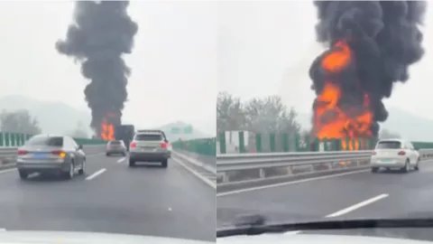 晋阳高速货车侧翻事故详解